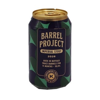 Brouwerij Kees Brouwerij Kees - Barrel Project 2026 Imperial Stout Aged In Buffalo Trace Barrels For 11 Months