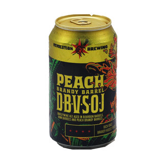 Revolution Brewing Company Revolution Brewing - Peach Brandy Barrel D.B.V.S.O.J. Revolution Brewing Company Revolution Brewing - Peach Brandy Barrel D.B.V.S.O.J.
