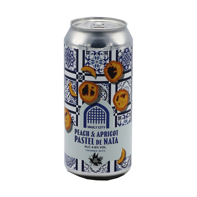 Vault City Brewing collab/ Dois Corvos - Peach & Apricot Pastel De Nata