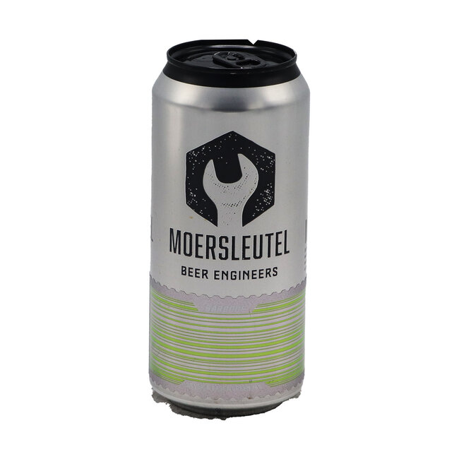 Moersleutel Craft Brewery - Barcode: Silver & Laser Green