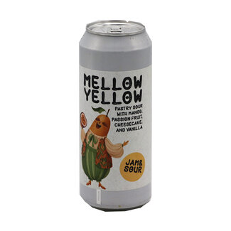 Clef Brewery - Mellow Yellow, Pastry Sour With Mangos, Passion Fruits, Cheesecake And Vanilla Clef Brewery - Mellow Yellow, Pastry Sour With Mangos, Passion Fruits, Cheesecake And Vanilla
