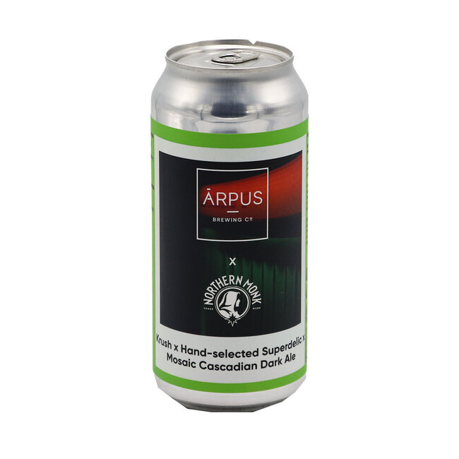 Ārpus Brewing Co. - Ārpus X Northern Monk Krush X Hand-selected Superdelic X Mosaic Cascadian Dark Ale