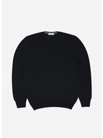 Ridiculous Classic V-Neck Long Sleeve Navy