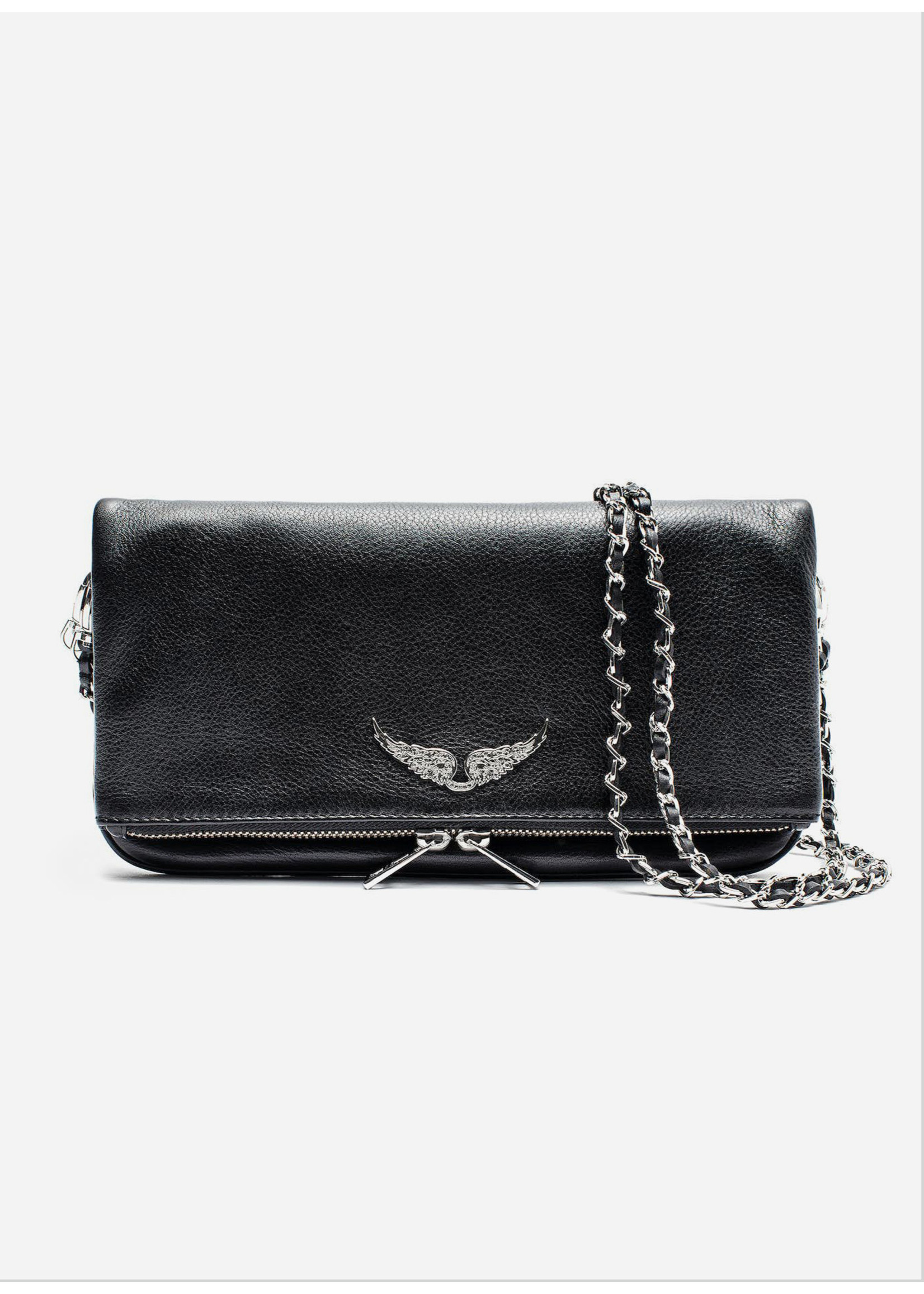 Zadig & Voltaire Rock Clutch Black