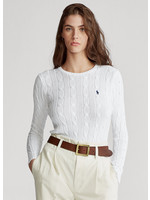 Ralph Lauren Julianna Long Sleeve Pullover White