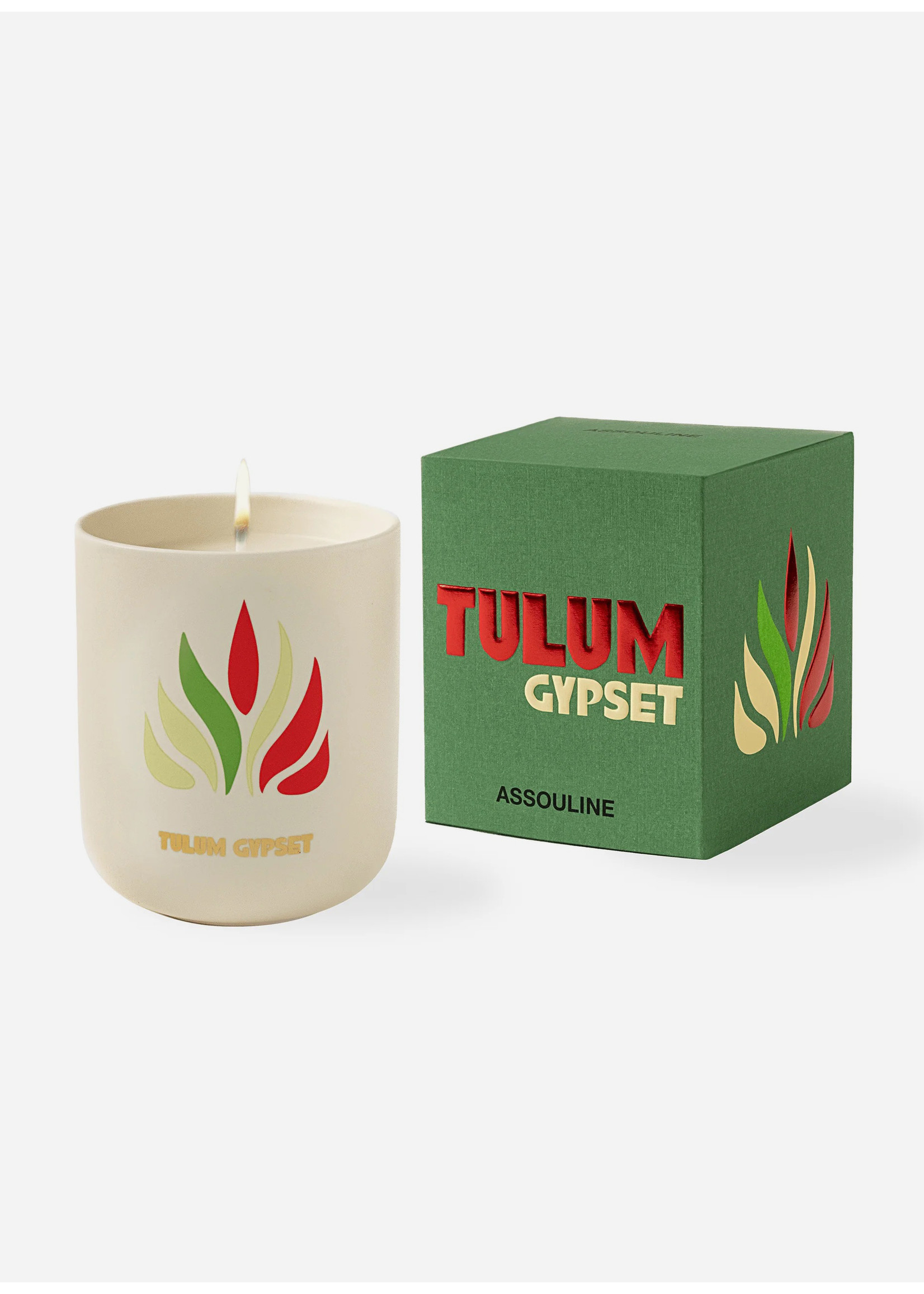 Assouline Books Tulum Gypset  Travel Candle