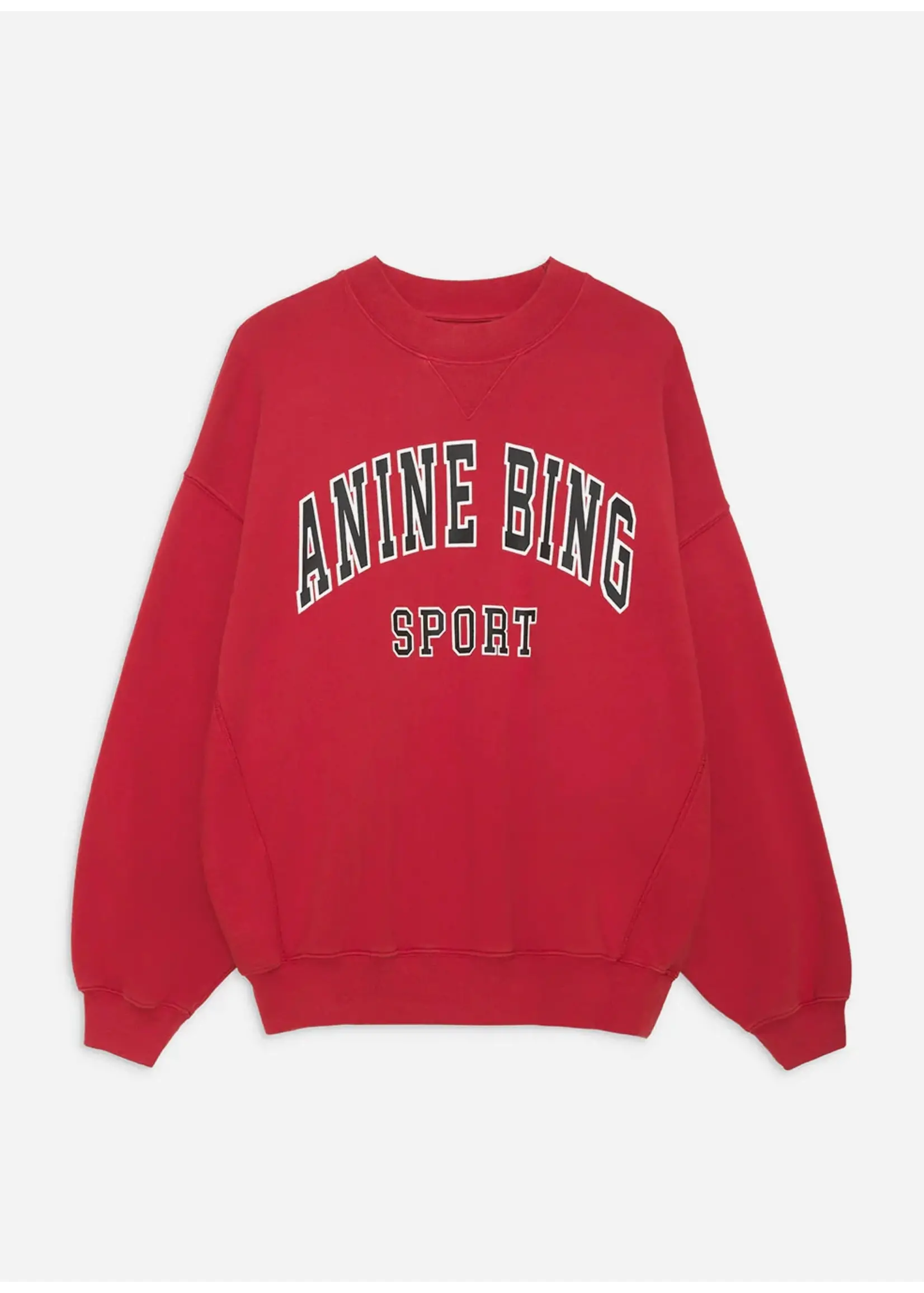 Anine Bing Jaci Sweatshirt Red