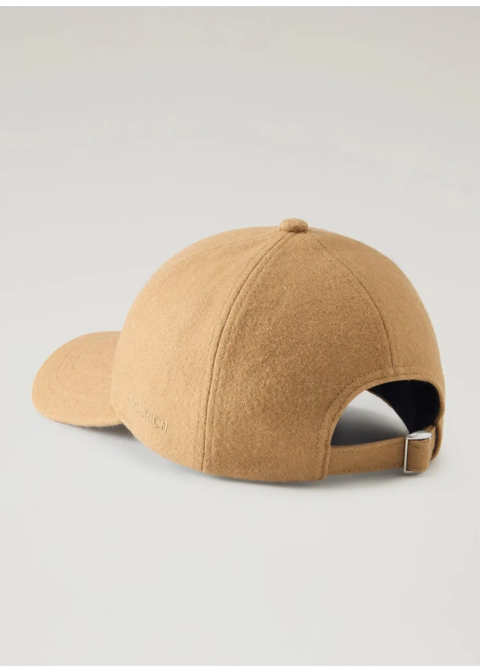 Woolrich Premium Wool Baseball Cap Camel