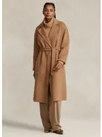 Ralph Lauren Unlined Coat Camel Melange