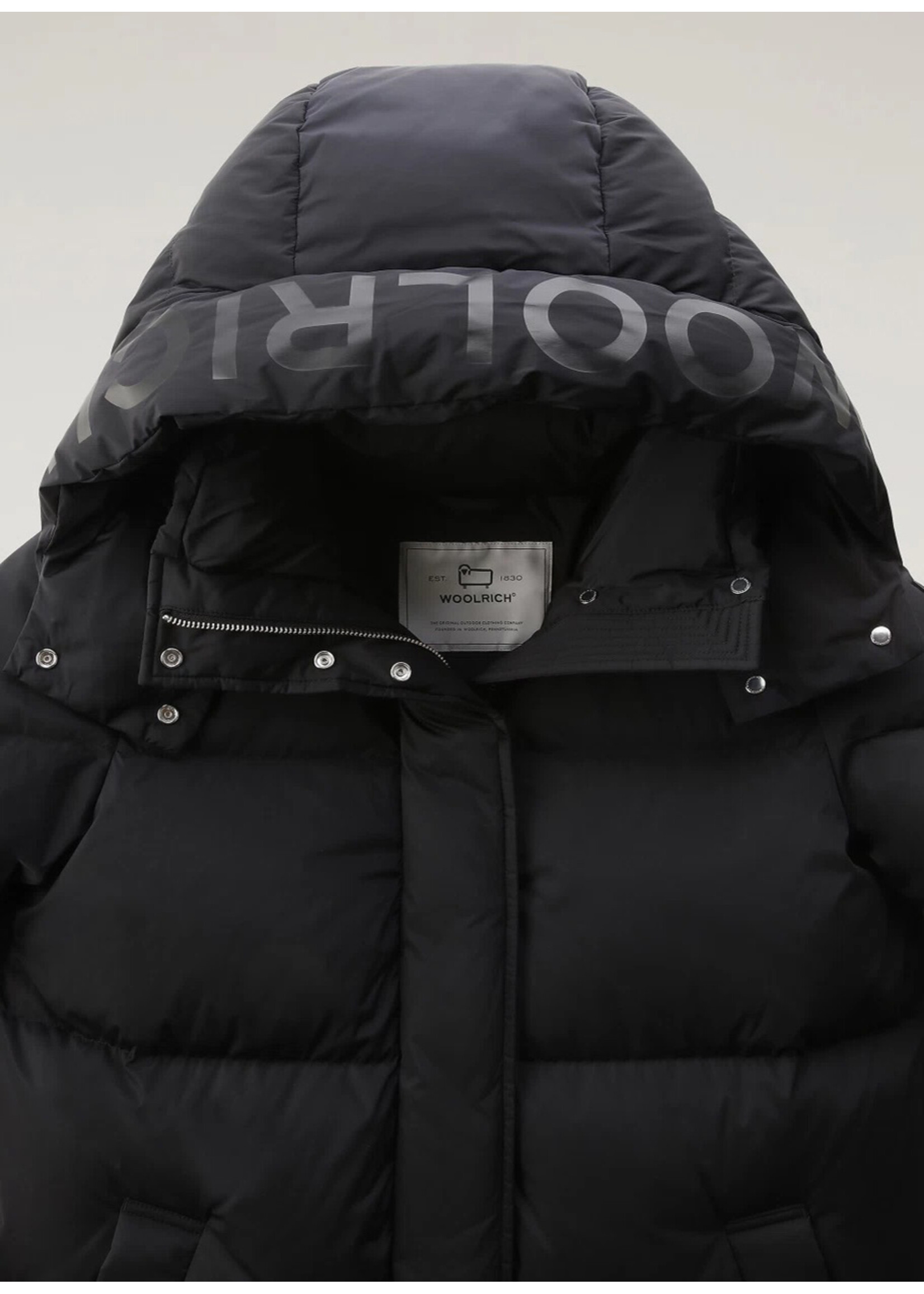 Woolrich Aurora Long Parka Black