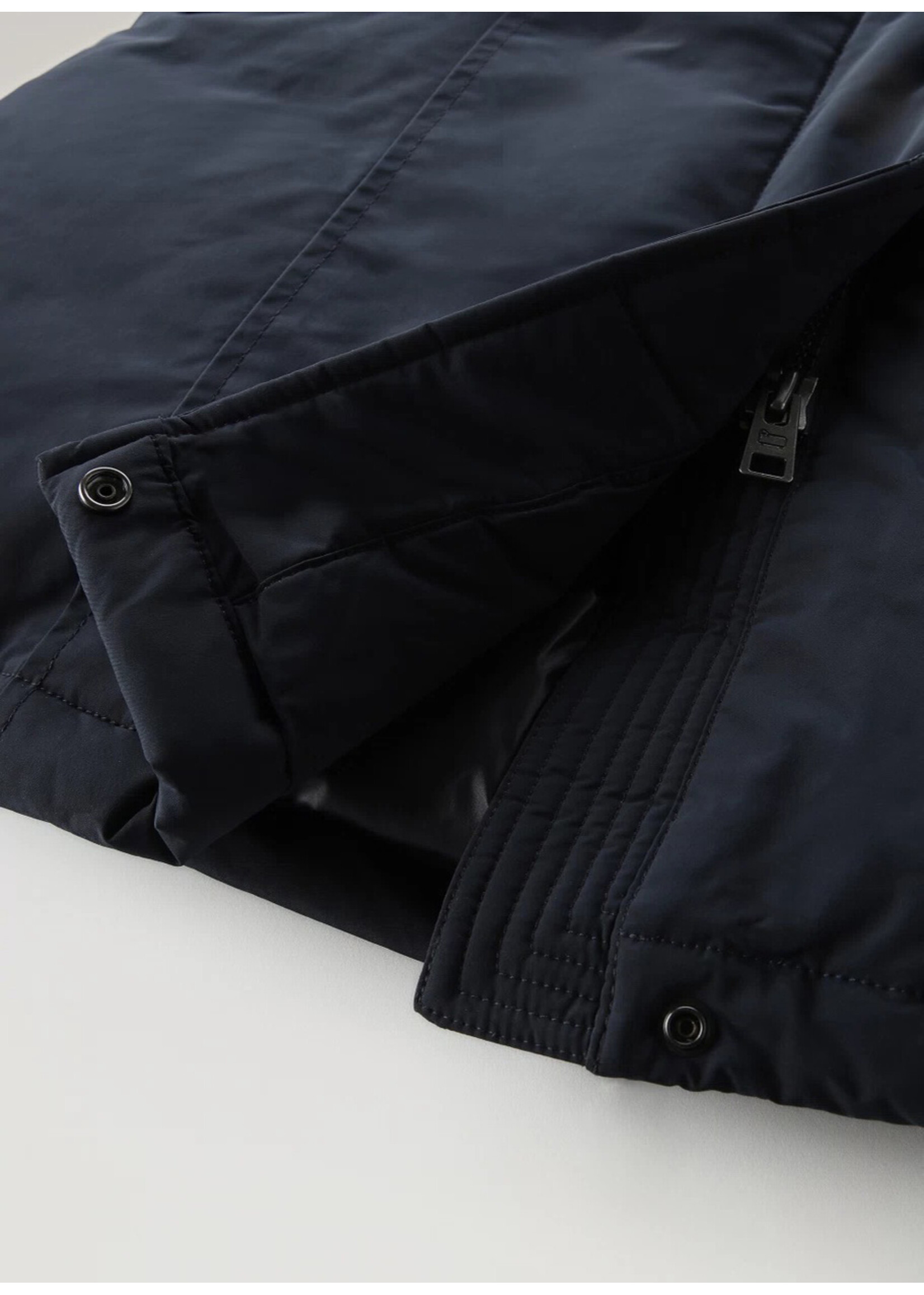 Woolrich Luxury Arctic Parka Melton Blue