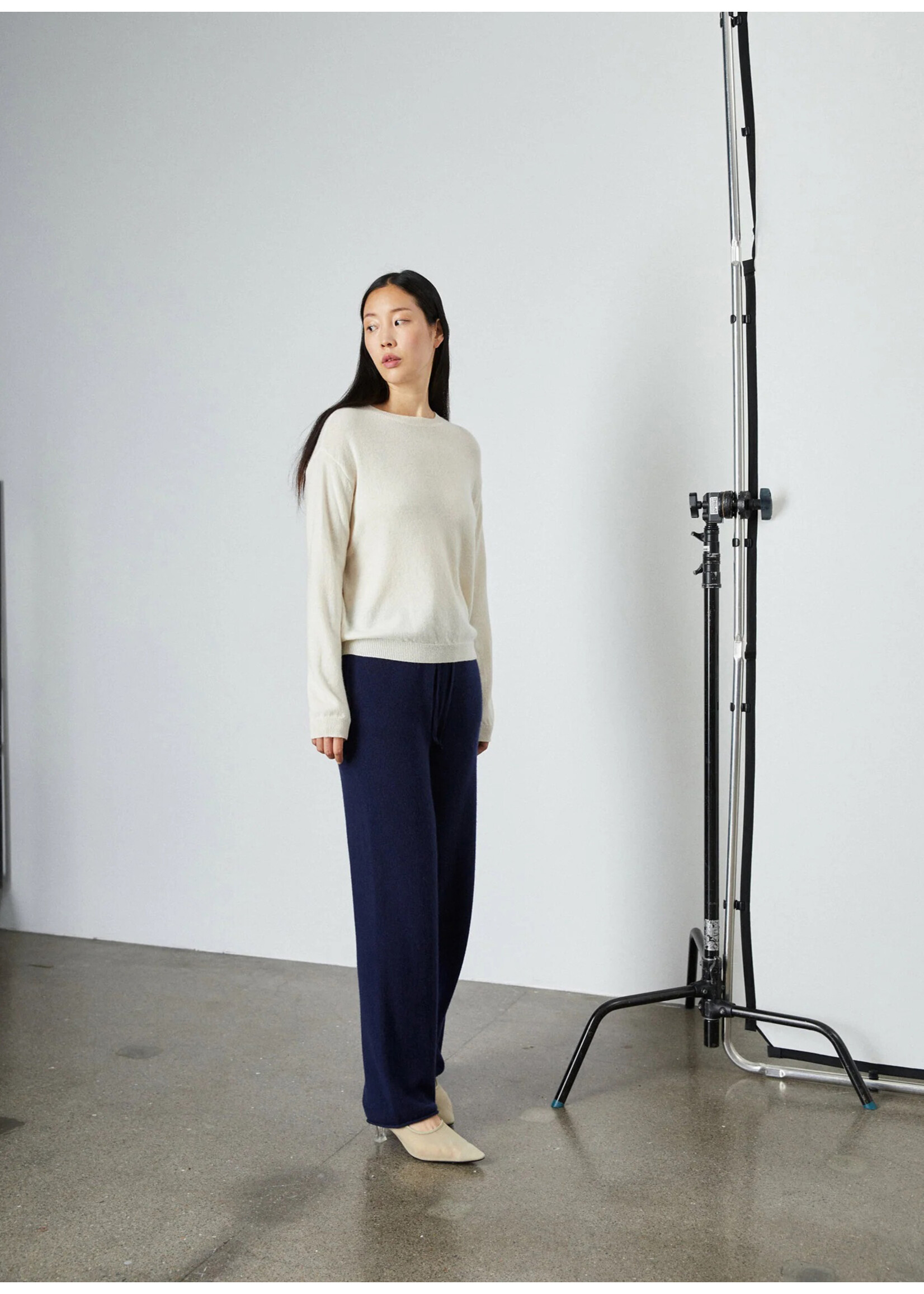 People's Republic of Cashmere Women's Boxy O-Neck Cloud