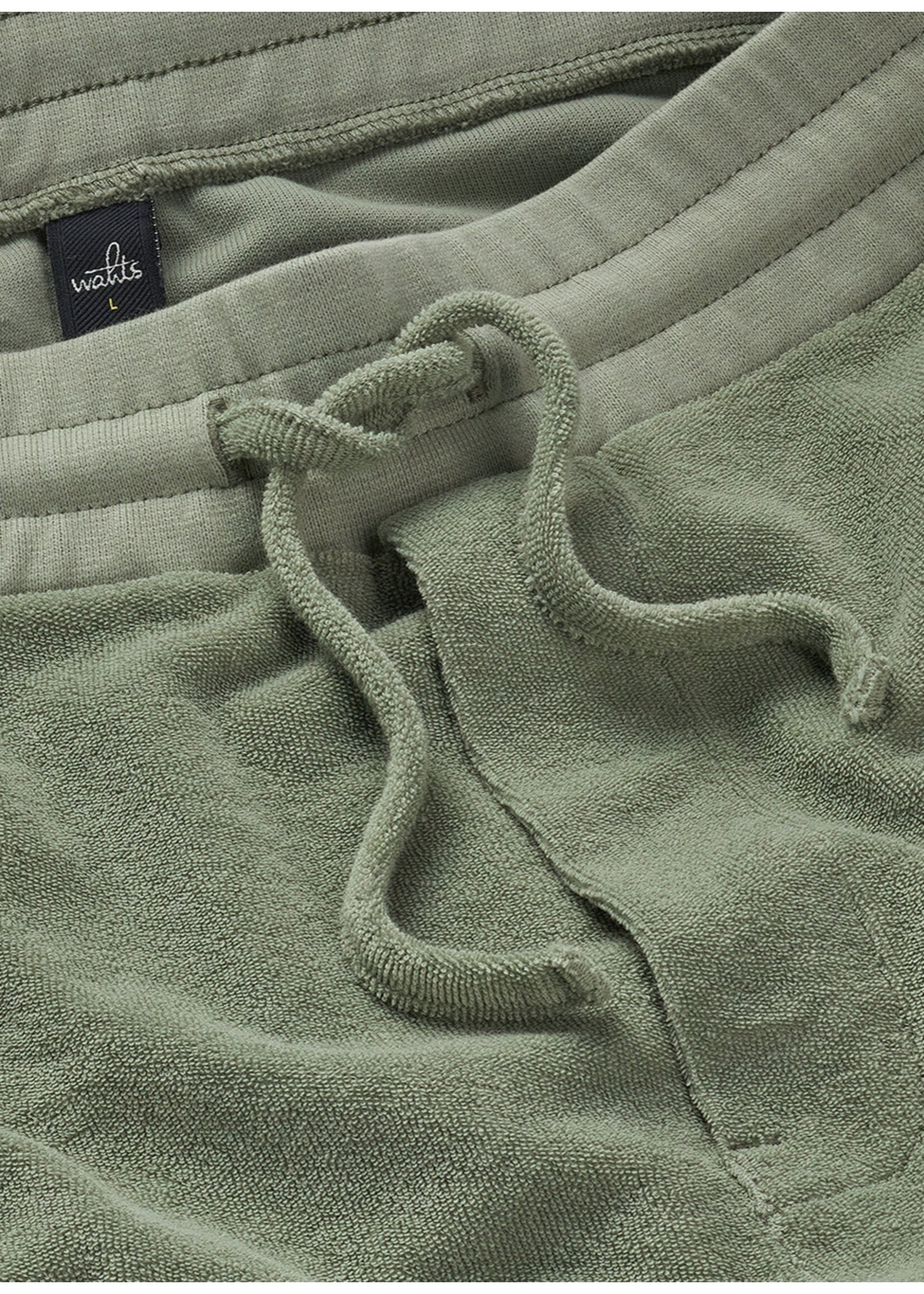 Wahts Day Toweling Shorts Sage Green