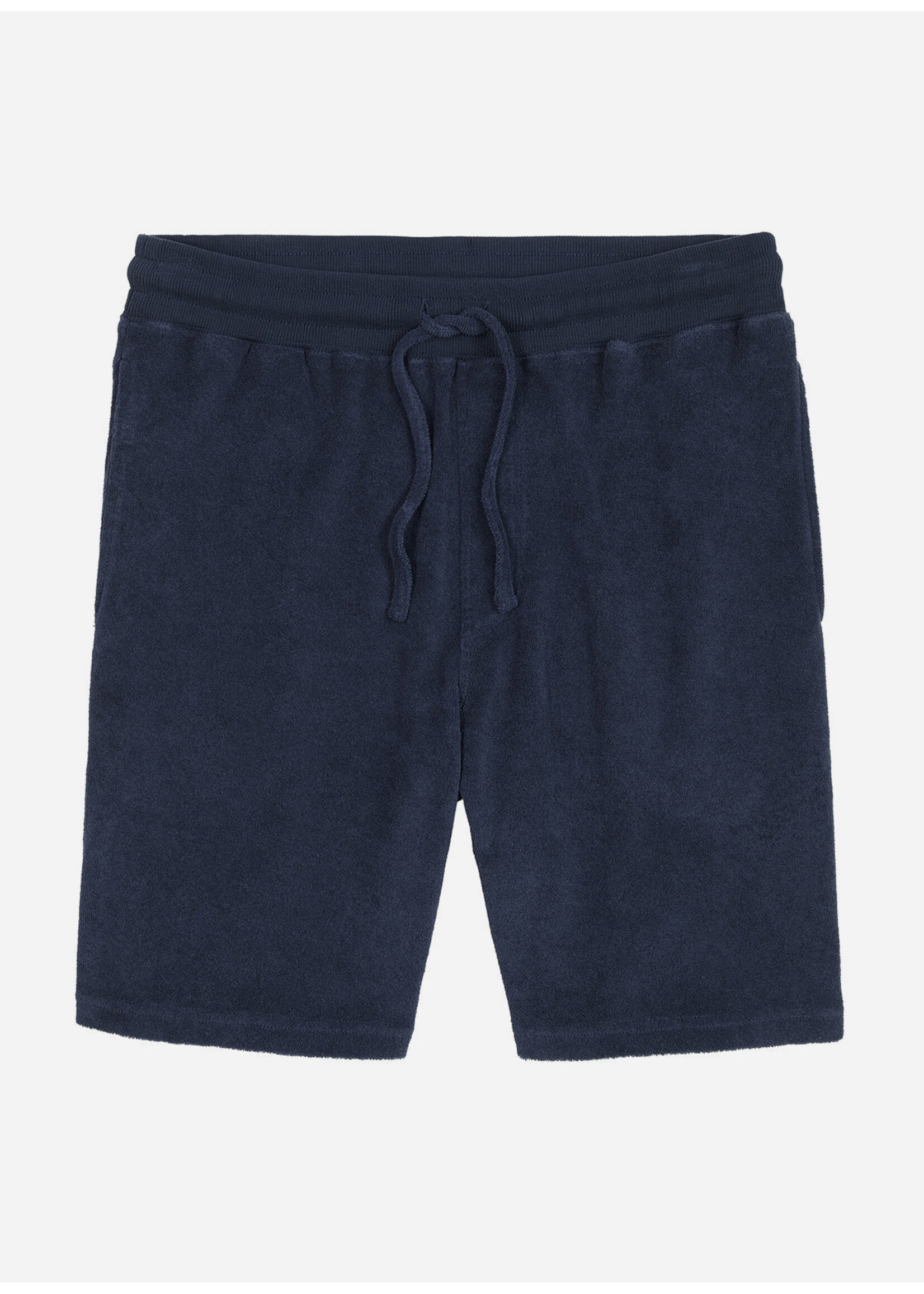 Wahts Day Toweling Shorts Navy Blue