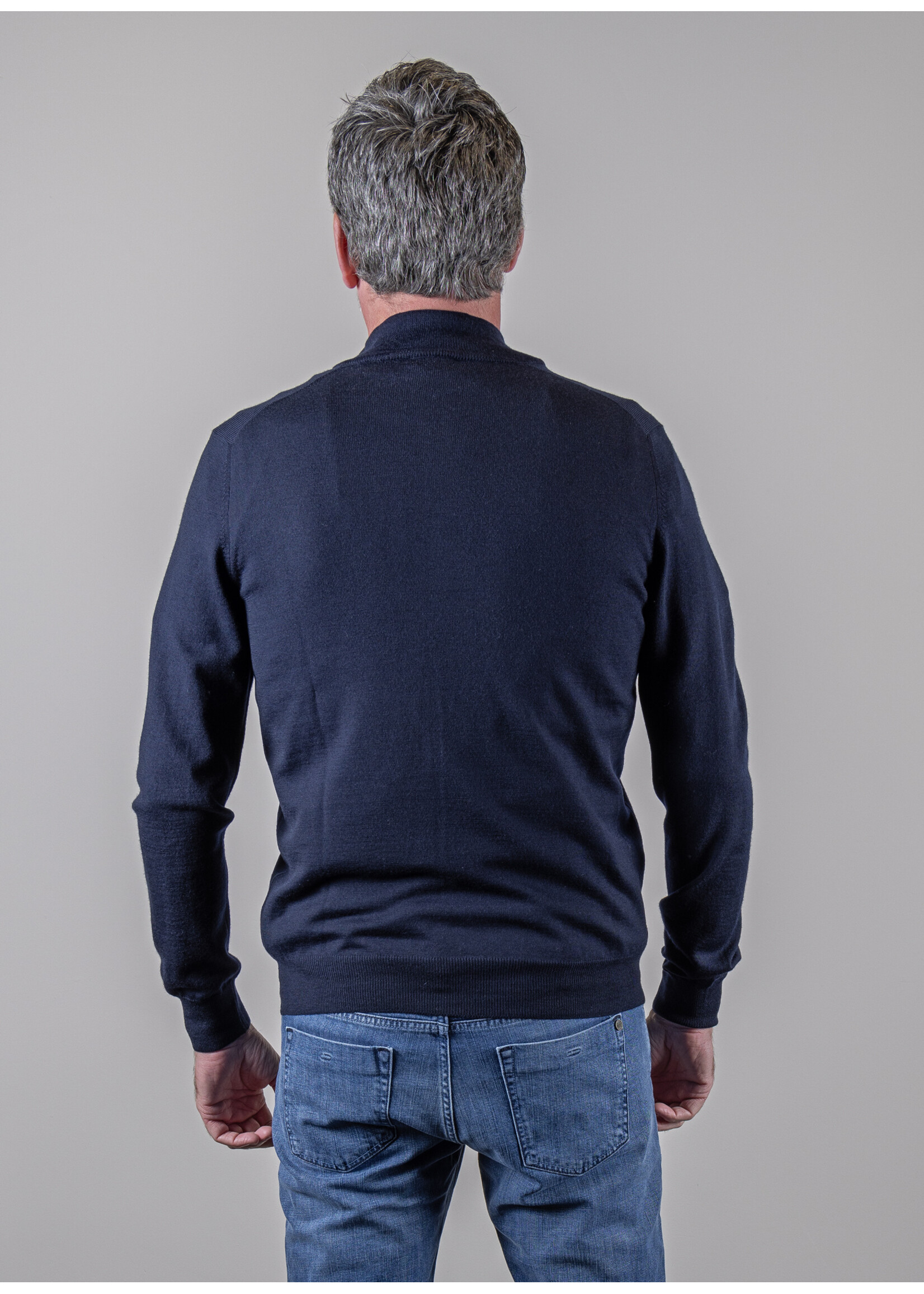 Ridiculous Classic Halfzip Merino Navy