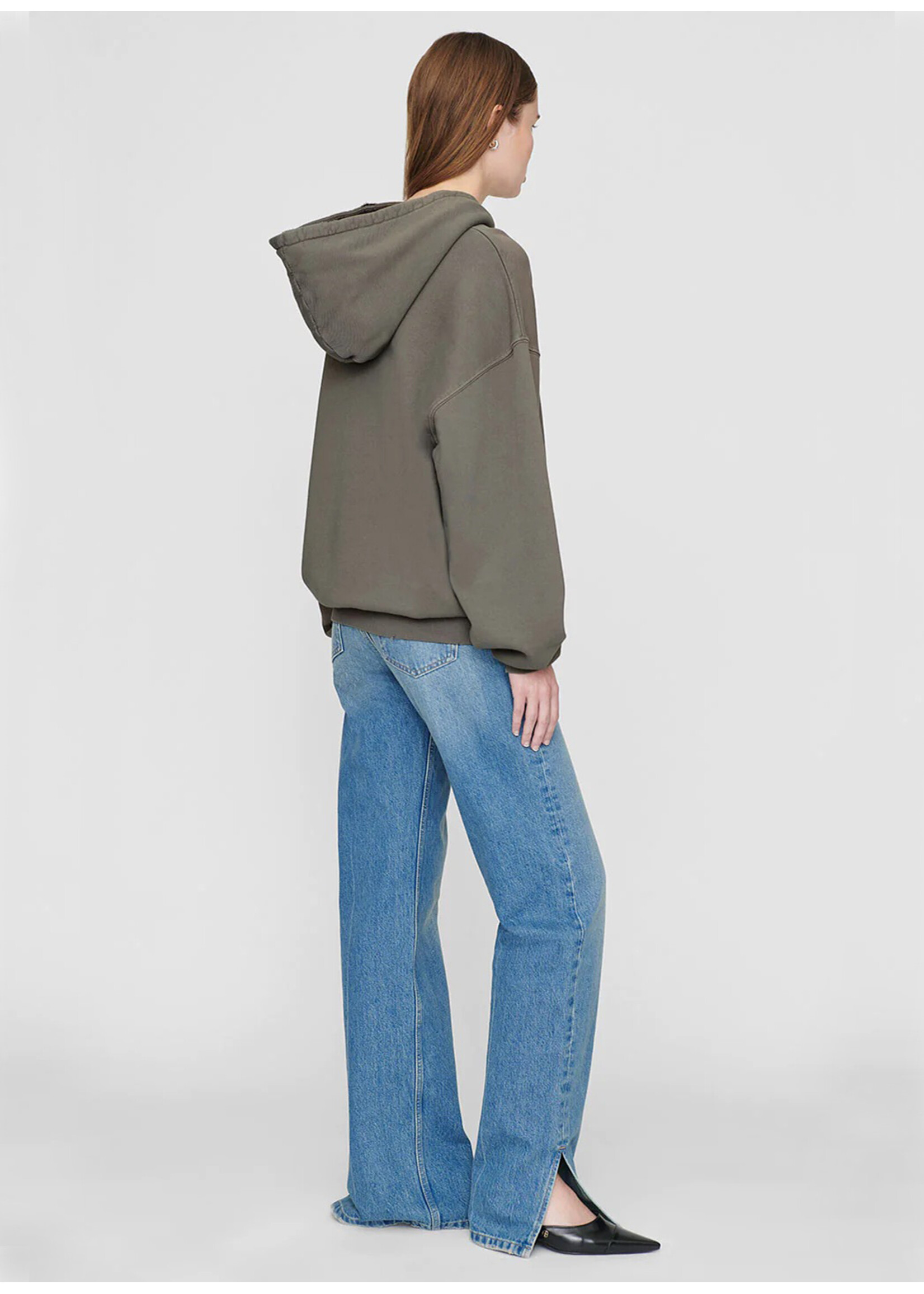 Anine Bing Harvey Sweatshirt Dusty Olive