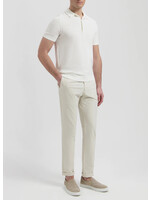 Wahts Graham Cotton Knitted Polo Off White