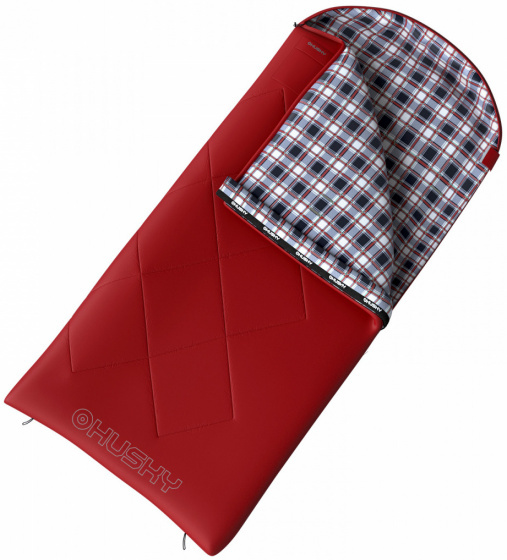 slaapzak Galy junior 70 x 170 cm polyester rood