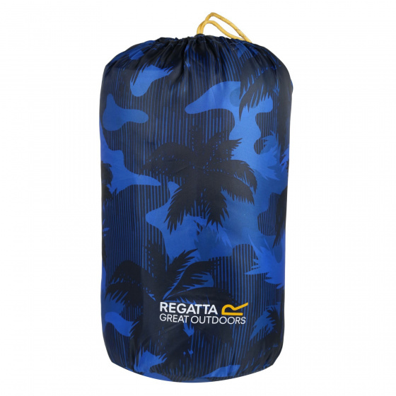 kinderslaapzak Maui 145 x 65 cm polyester donkerblauw/zwart
