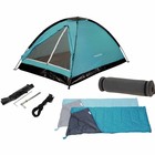 Redcliffs Kampeerset - 2-personen - Tent + Slaapzakken + Matjes