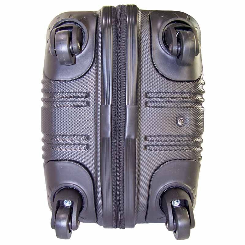 handbagage koffer ABS zwart