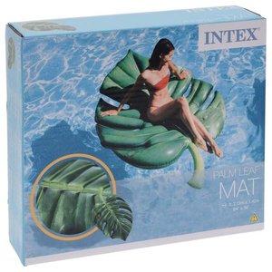 Intex Luchtbed - Palmblad - 213x142cm