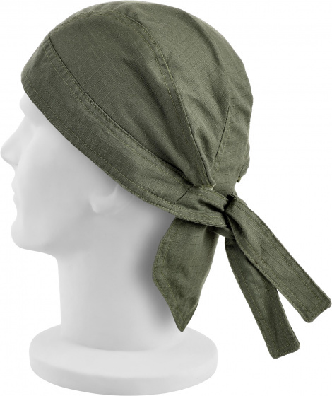 bandana Coolmax polyester legergroen one-size