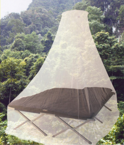 klamboe Pop Out 1-2 persoons polyester/mesh wit