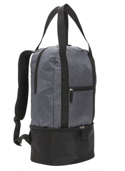koelrugzak 20 liter polyester/EVA grijs/zwart