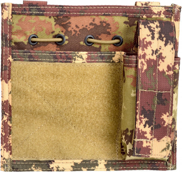 documententasje 18 x 16,5 cm nylon bruin