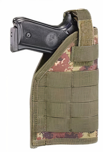 holster Outac Plus 12 x 22 x 4 cm polyester camouflage