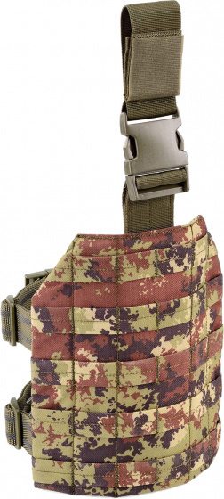 beenpaneel Outac Molle 26 cm polyester groen/bruin