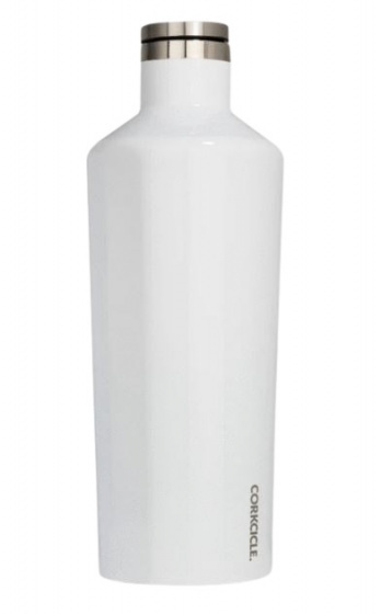 drinkfles Gloss Canteen 750 ml RVS wit