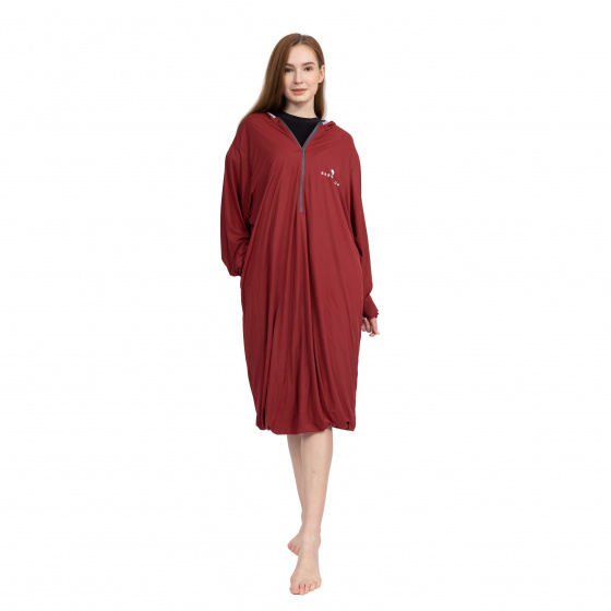 hutslaapzak MicroStretch microvezel rood