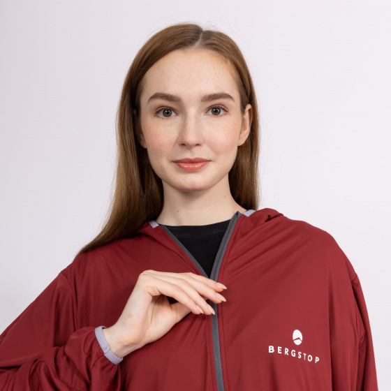 hutslaapzak MicroStretch microvezel rood