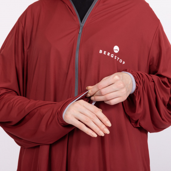hutslaapzak MicroStretch microvezel rood