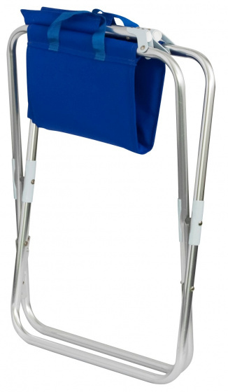 campingstoel Sintra 70 x 50 x 45 cm aluminium blauw