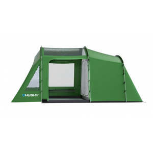 Husky familietent Caravan 12 5-persoons 500 x 330 cm groen