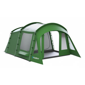 Husky familietent Caravan 12 5-persoons 500 x 330 cm groen