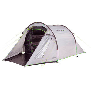 High Peak tunneltent Ascoli 3-persoons 360 x 180 x 130 cm grijs