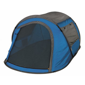 Eurotrail pop-up tent Packwood 2-persoons 230 x 130 cm blauw