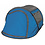 Eurotrail pop-up tent Packwood 2-persoons 230 x 130 cm blauw