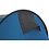 Eurotrail pop-up tent Packwood 2-persoons 230 x 130 cm blauw