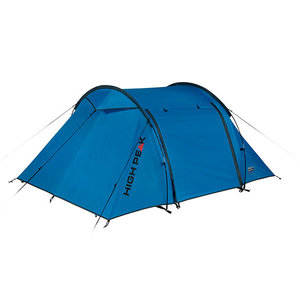 High Peak tunneltent Kalmar 2-persoons 240 x 170 x 105 cm blauw