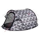 High Peak pop-up tent Vision 2-persoons 235 x 140 x 100 cm grijs