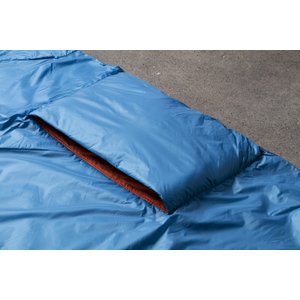 Klymit deken Versa Blanket 203 x 147 cm oranje/blauw