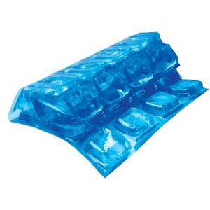 Igloo koelmat Maxcold 100 gram blauw 14 x 9 cm 2 stuks