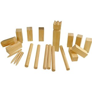 Outdoor Games Kubb spelset - Hout - 22-delig