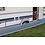 Eurotrail caravan tochtstrook 550 x 60 cm polyester grijs