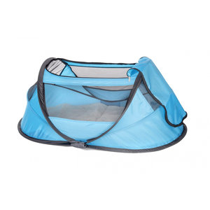 Deryan tent Travel Cot BabyBox 120 cm polyester blauw